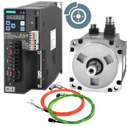 Siemens Sinamics V90 Series Servo Set with Absolute Encoder 750 W with brake